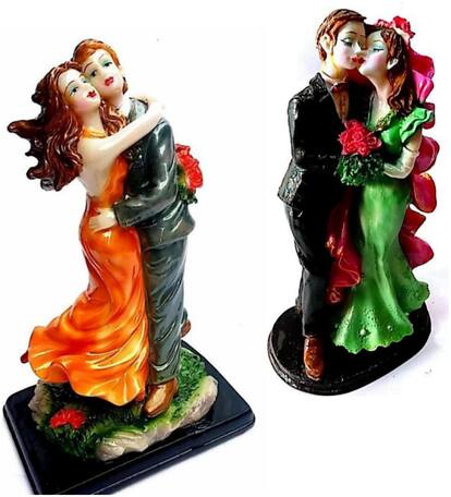 kanhaclues Marble Showpieces ( Set Of 2 )