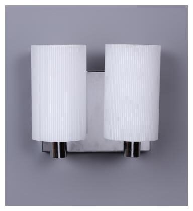 

Kapoor E Illuminations Chrome Finish Glass Wall Light