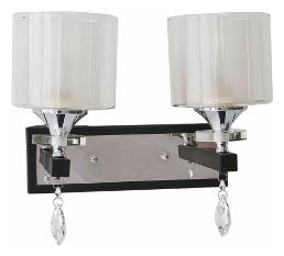 

Kapoor E Illuminations Actaeon Chrome Back Duo Wall Light
