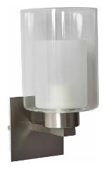 

Kapoor E Illuminations Acidalia Clear White Wall light