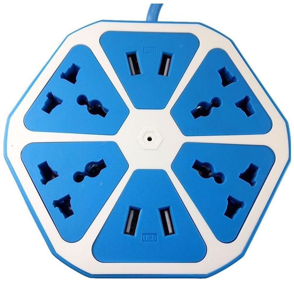 

Kartik Three Pin Assorted Extension Board ( 3 m 4 Socket 1 Switches)