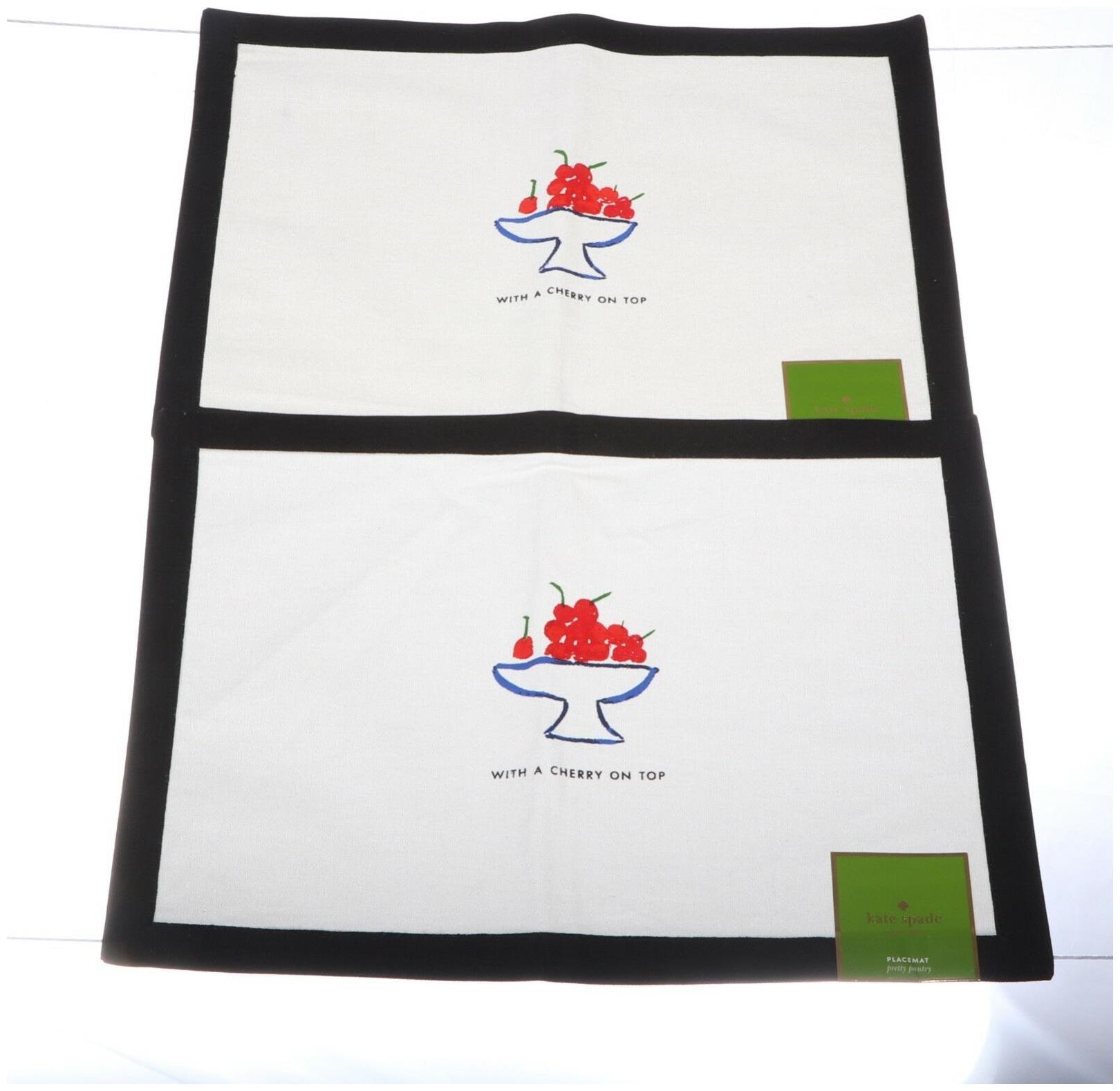 

Kate Spade Placemat With A Cherry On Top Set Of 2
