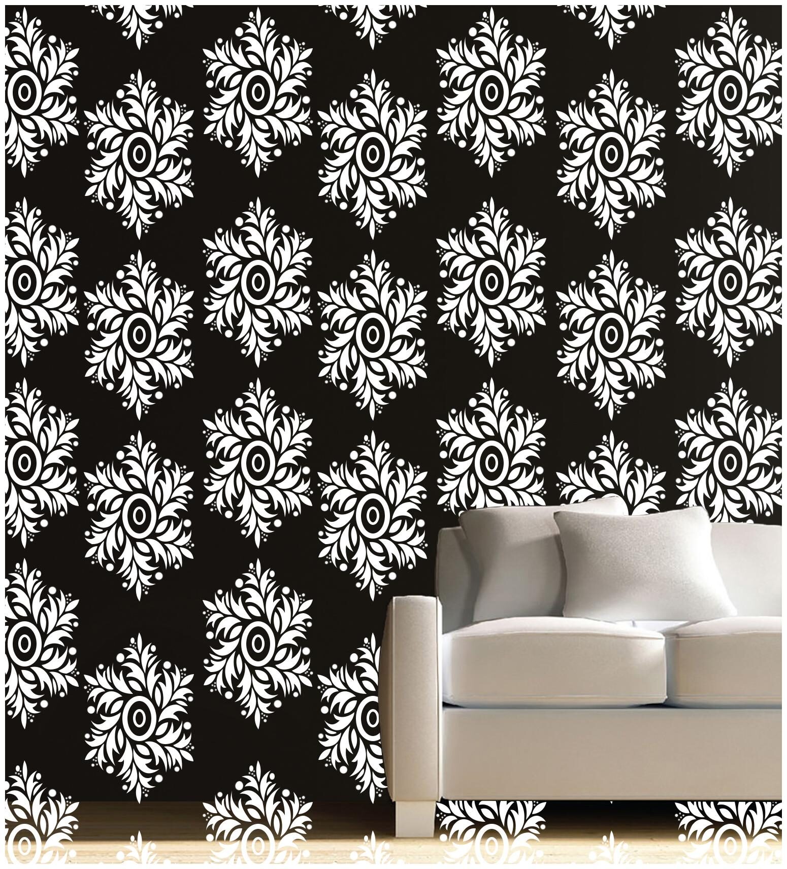 

Kayra Decor Reusable DIY Wall Stencil Painting for Home Decor (PVC 16 inch x 24 inch)
