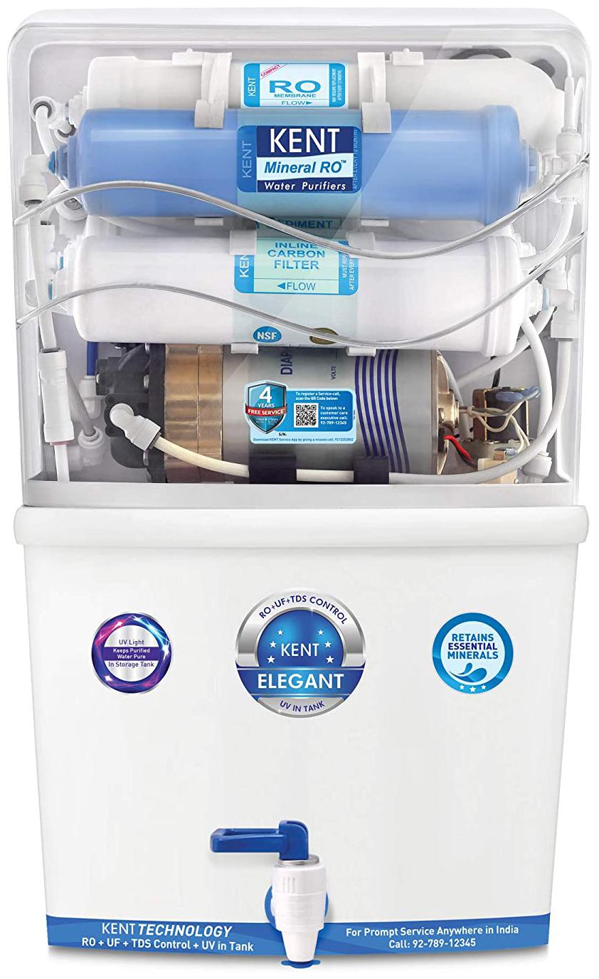 

Kent Elegant Water Purifier (White)