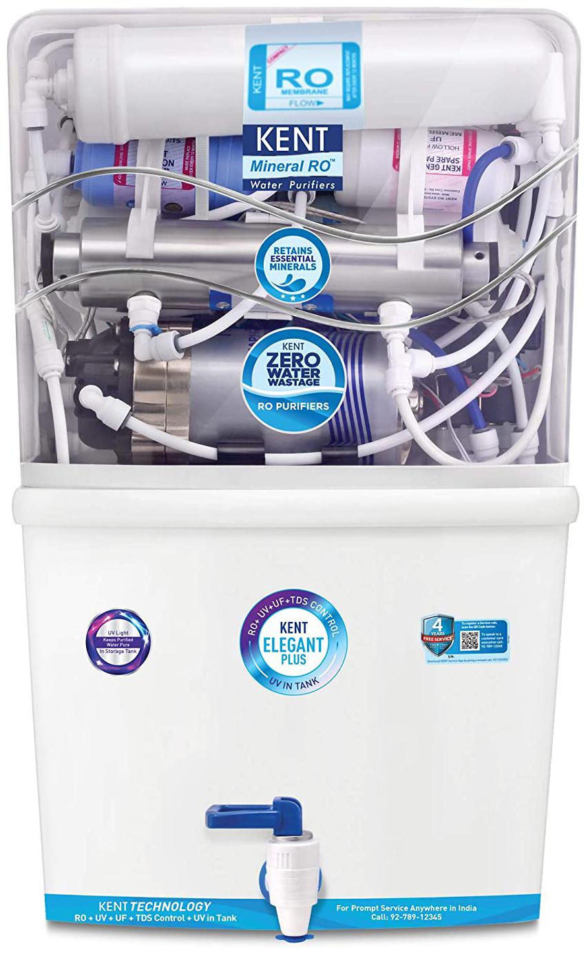 

Kent Elegant Plus Water Purifier (White)