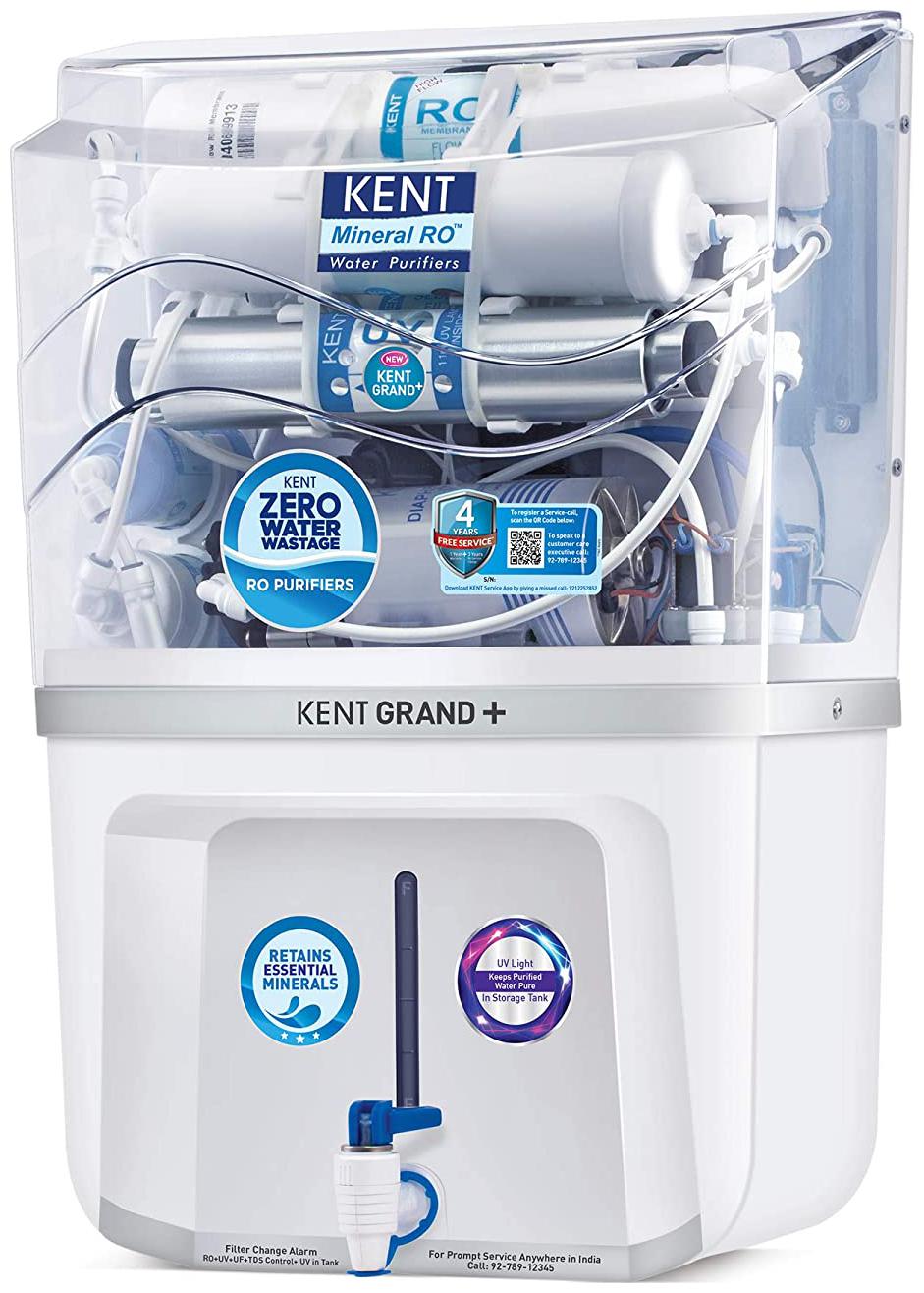 

Kent Grand Plus ZWW Water Purifier (White)