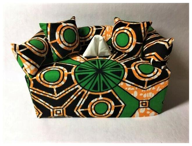 

Kente African Print Tissue Cover