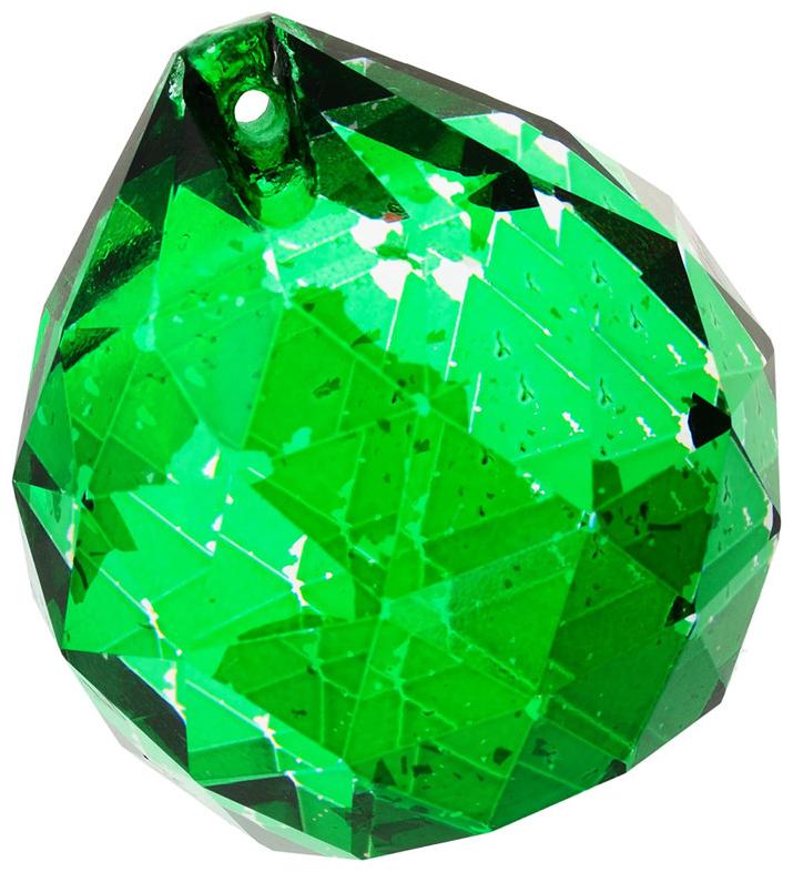 

Kesar Zems Crystal Hanging Ball With Red Thread For Good Luck And Prosperity 20 Mm (3 5 X 2 5 X 3 5 Cm Green)