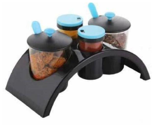 

KETSAAL 250 ml Multi Plastic Container Set - Set of 4