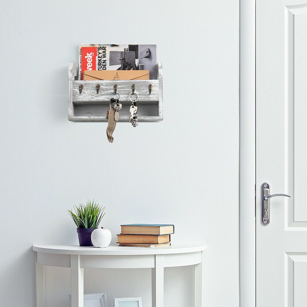 Key Letter Holders Key Rack Letter Holder Wall Mounted Entryway