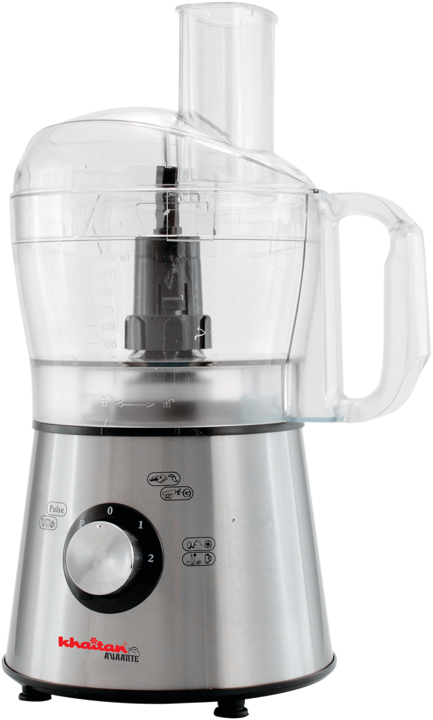 

Khaitan Avaante Ka-3030 600 w Food Processor ( Silver )