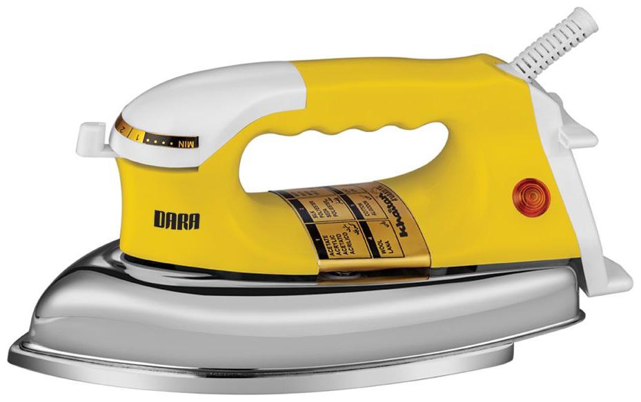 

KhaitanAvaante DI Dara 750 W Heavy Weight Dry Iron (Yellow)