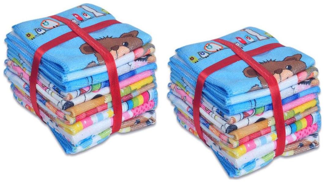 

KIDS FACE TOWEL (SET OF 20) CARTOON PRINTED
