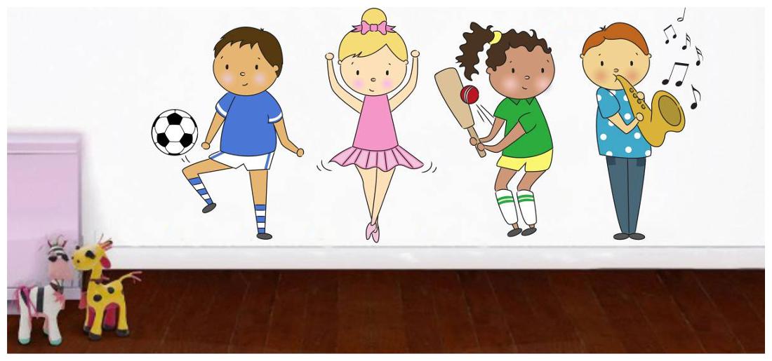 

Rawpockets Wall Stickers Kids Fun Activity