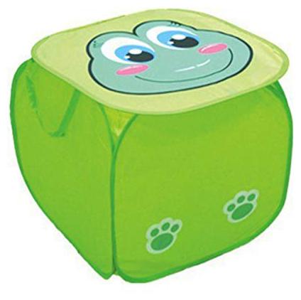 

Kids Mandi Polyester Green Laundry Basket ( Set of 1 )