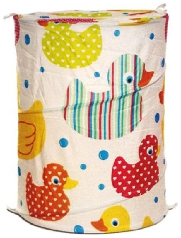 

Kids Mandi Polyester Assorted Laundry Basket ( Set of 1 )