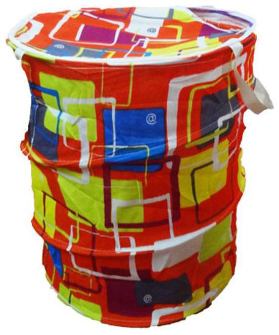 

Kids Mandi Polyester Assorted Laundry Basket ( Set of 1 )