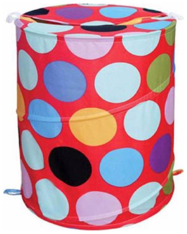 

Kids Mandi Polyester Assorted Laundry Basket ( Set of 1 )