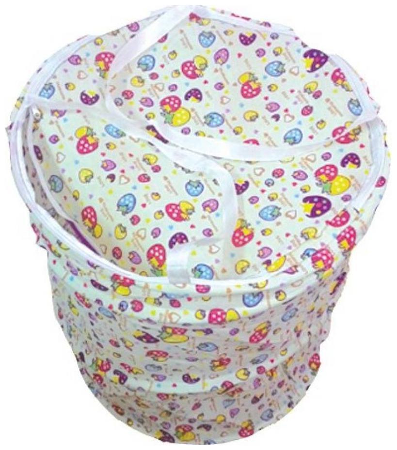 

Kids Mandi Polyester Assorted Laundry Basket ( Set of 1 )