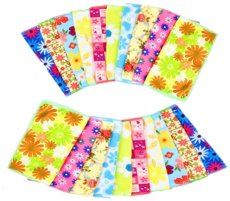 

Kids Microfiber face cleaning cloth towel (25 X 25 Cm) Set of 20