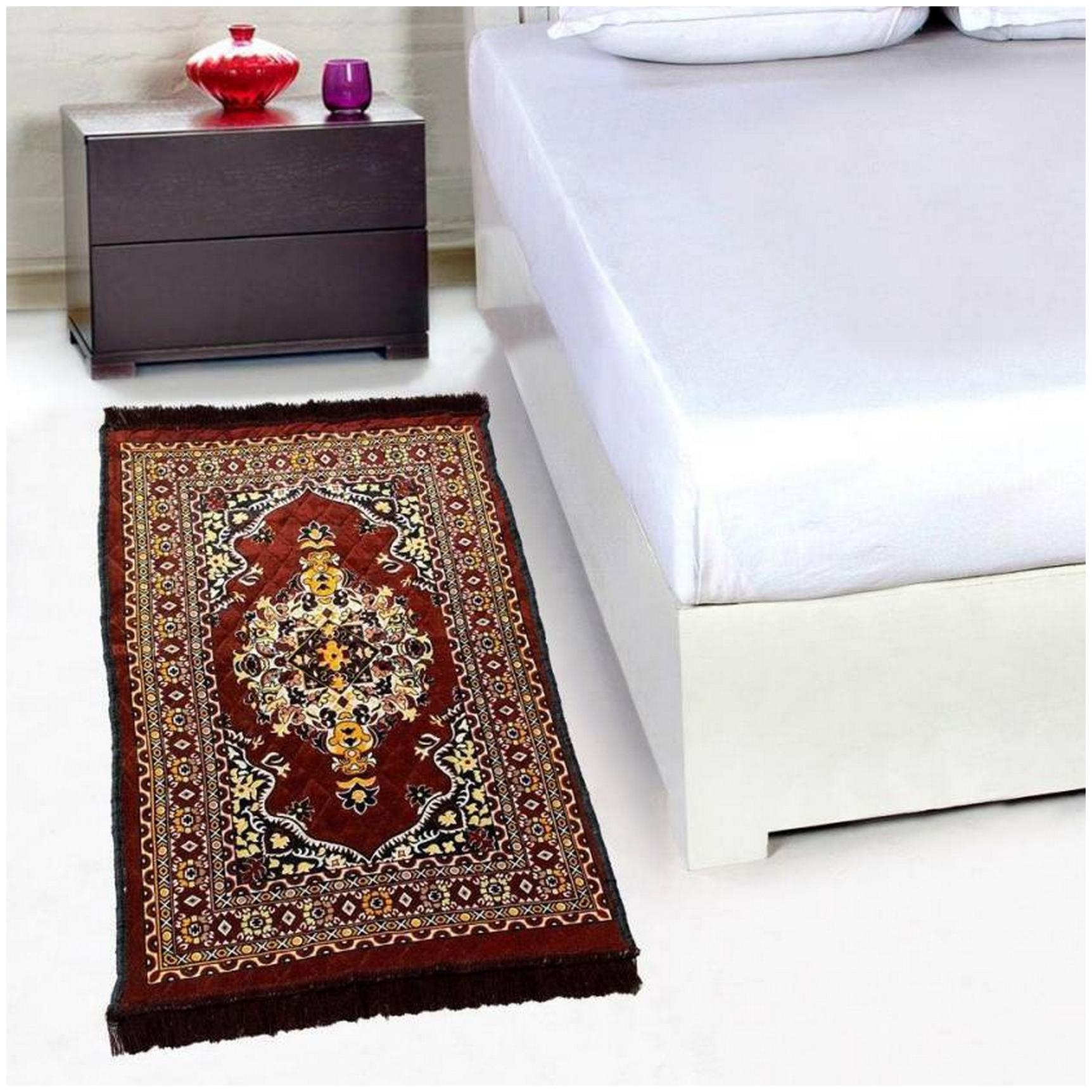 

Kihome Velvet Door Mat-Coffee