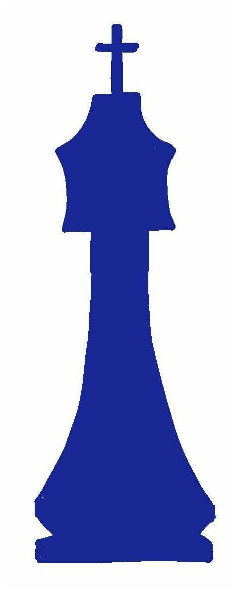 

King Chess Piece Vinyl Decal