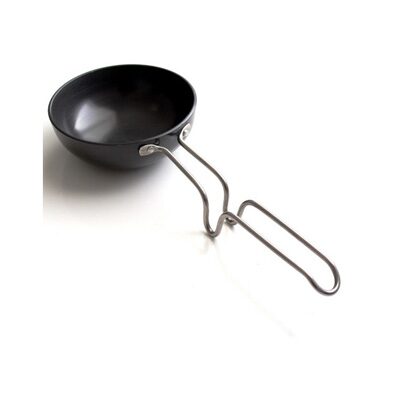 

Kitchen Essentials Tadka Pan Hard Anodised Wire Handle Wagharia -300 ml