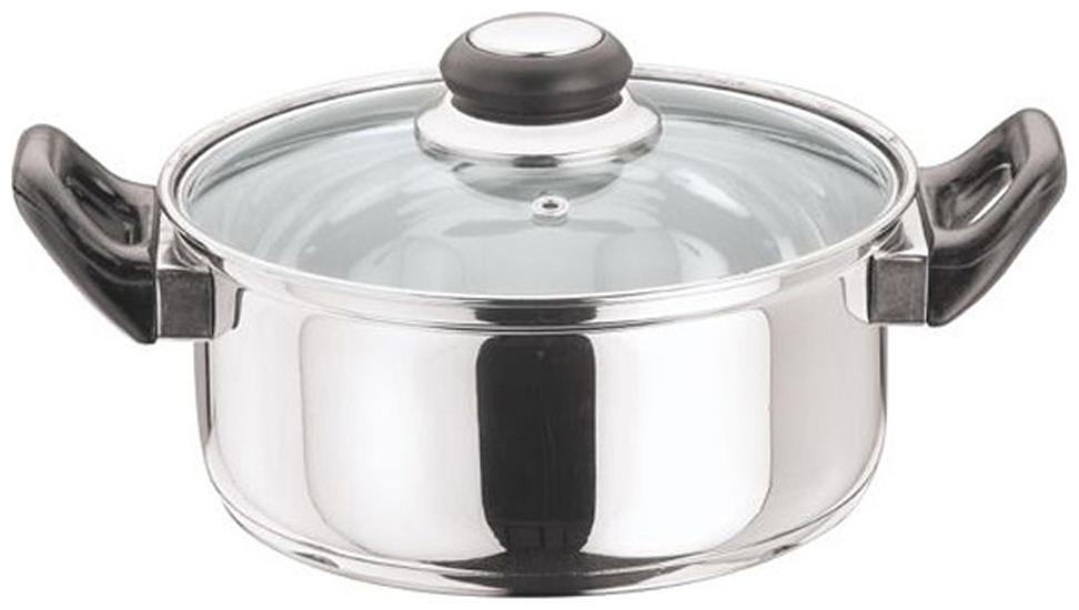

Kitchen Essentialske Induction Hot Pot And Dutch Oven With Glass Lid -2000 ml