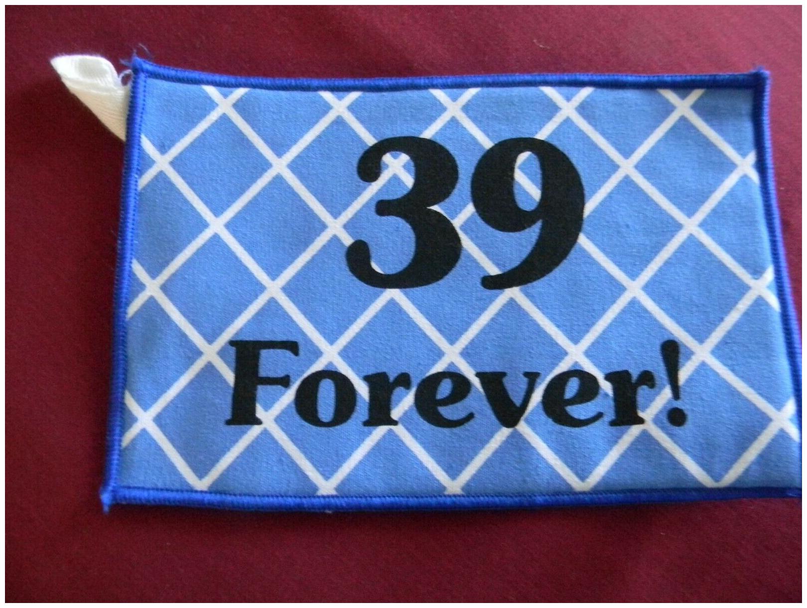 

Kitchen Potholder blue plaid 39 Forever