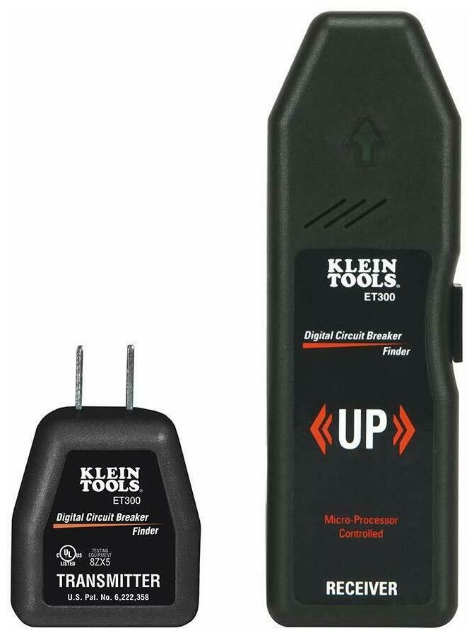 

Klein Tools ET300 Circuit Breaker Finder Receptacle Tester Finds Electrical Ci