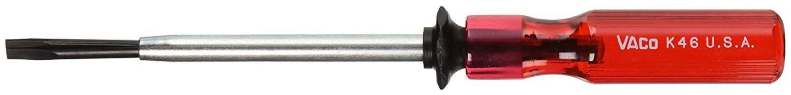 

Klein Tools K46 5 16-Inch Slotted Screw-Holding Flat Head Screwdriver With 6-Inc