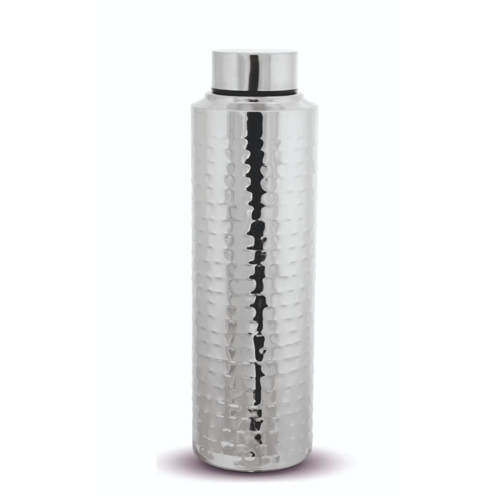 

Kloud 9 Stainless Steel Silver Water Bottle ( 1000 ml Set of 1 )