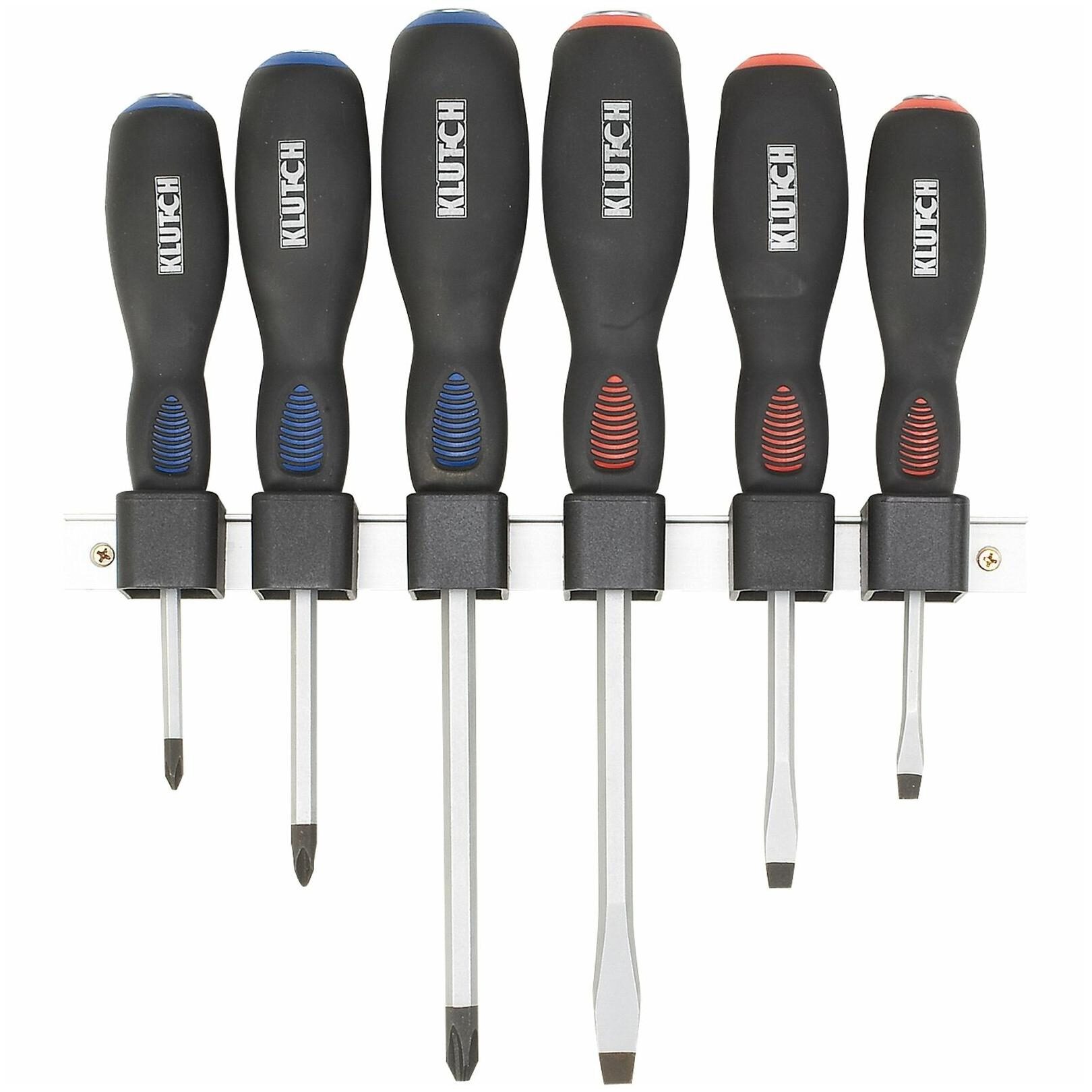 

Klutch Screwdrivers-6-pc Set 64048