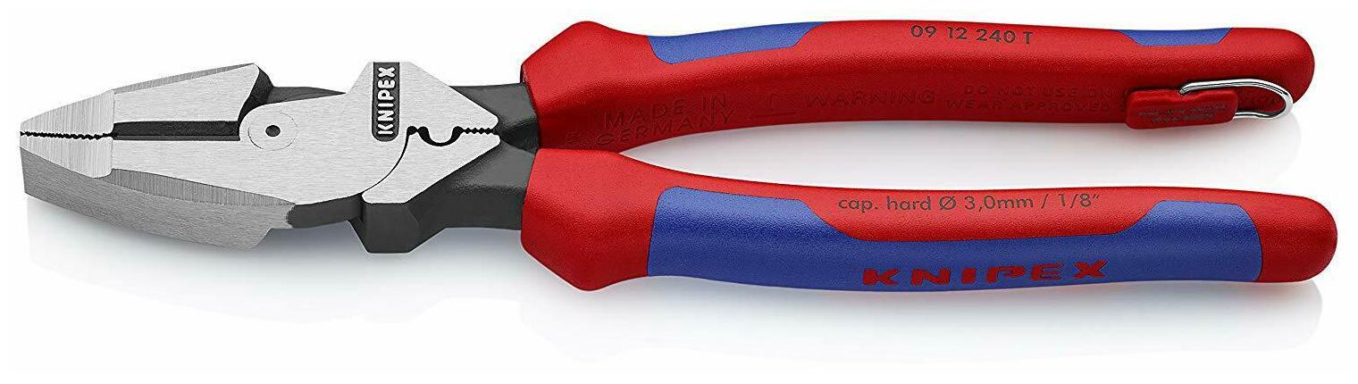 

Knipex 0912240TBKA 9 1 4 Ultra-High Leverage Lineman s Pliers Tether