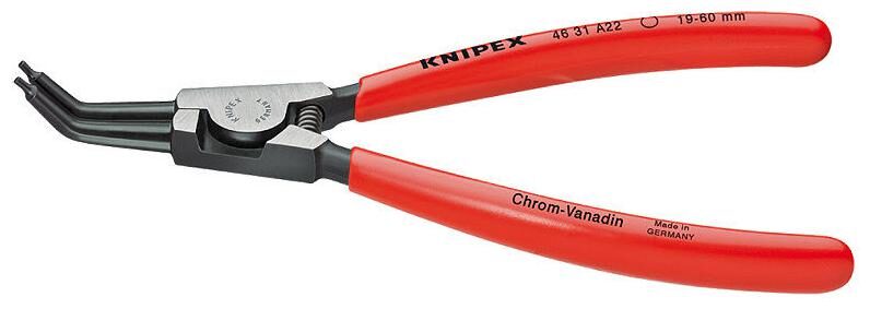 

Knipex 4631A22SBA Circlip Pliers To Assemble External Circlips On Shafts