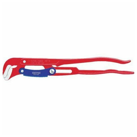 

Knipex 8360015 Pipe Wrench S-Type With Fast Adjustment Red Powder-Coated 17 In