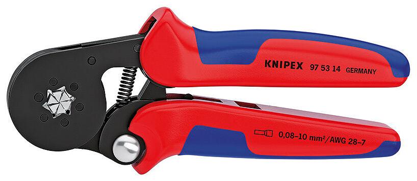

Knipex 975314 Self-Adjusting Crimping Pliers For End Sleeves W Lateral Access