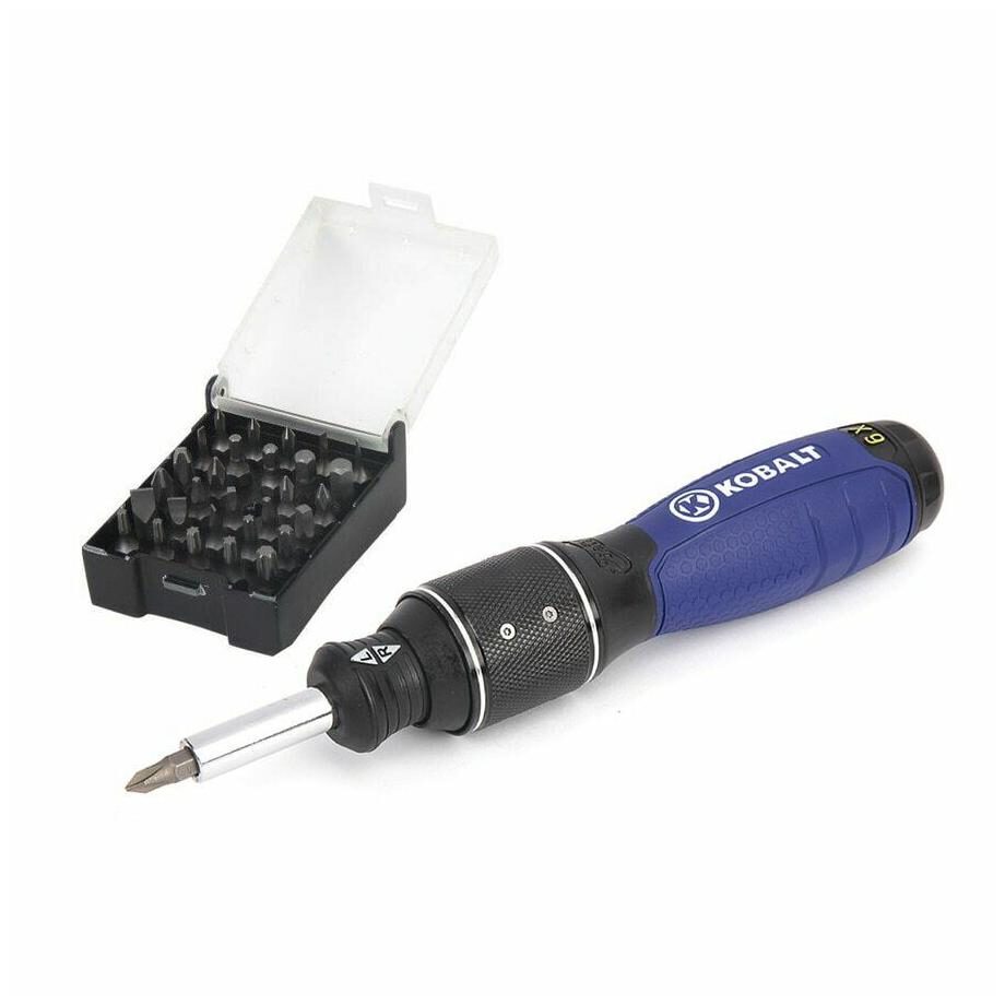 

Kobalt 32-Piece 6X DOUBLE-DRIVE SCREWDRIVER