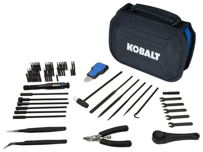 

Kobalt Master Hobbyist 73-Piece Steel Hex Shank Screwdriver Bit Set