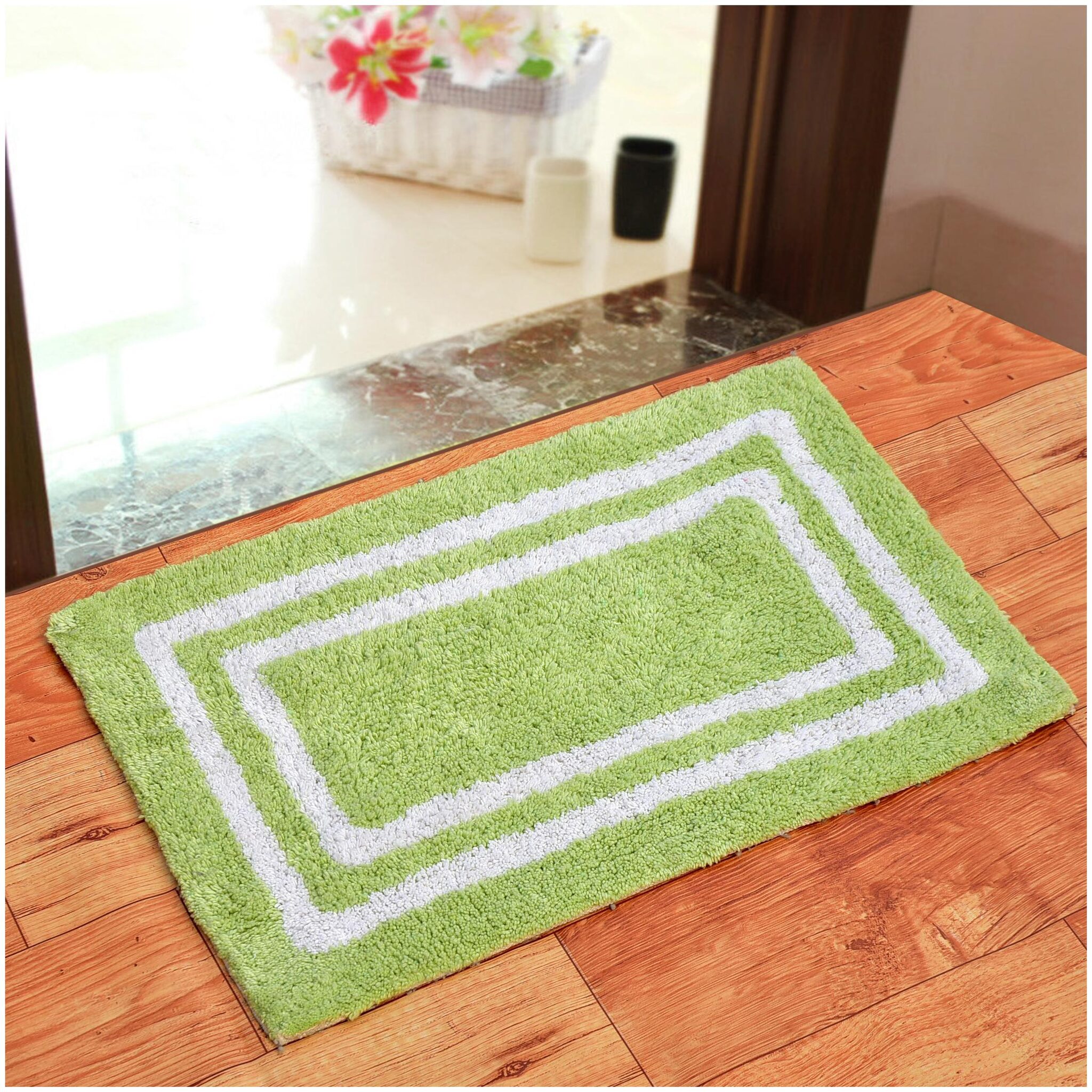 

Kohinoor Premium Soft Cotton Bath Mat Set Of 1