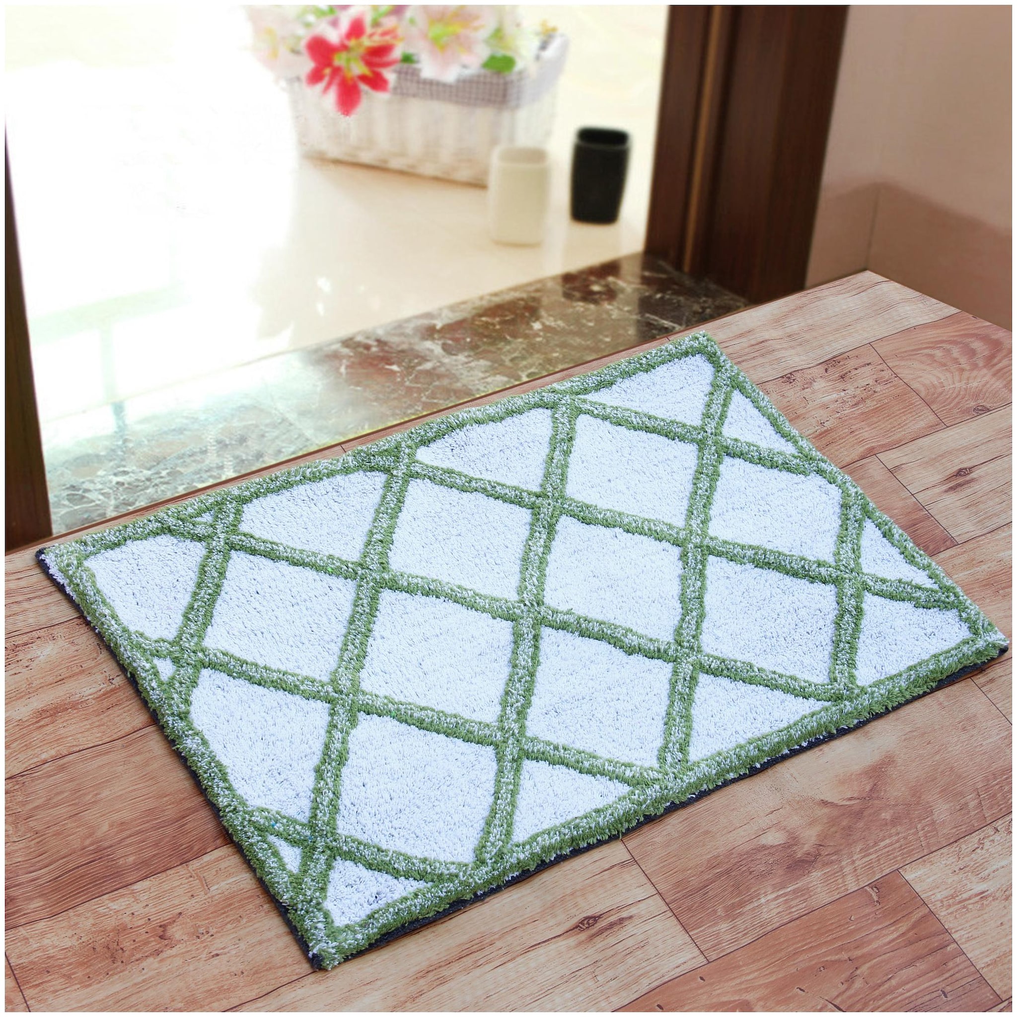 

Kohinoor Premium Soft Cotton Bath Mat Set Of 1
