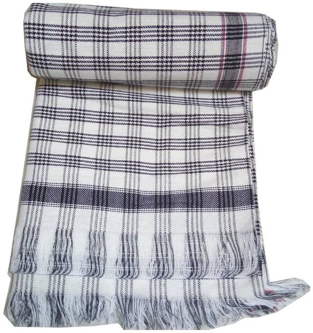 Kohinoor Microfiber Checkered Single Size Bedsheet 104 TC ( 1 Bedsheet Without Pillow Covers , Multi )