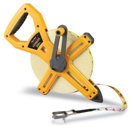 

Komelon 6622 Open Reel Fiberglass Tape Measure 200-Feet