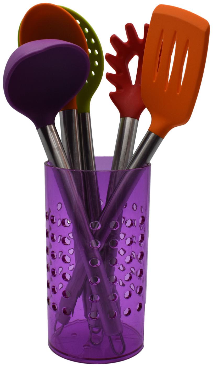 

Kookee Cook Style Kitchen Tool Set With Acrylic Stand (Set of 7)