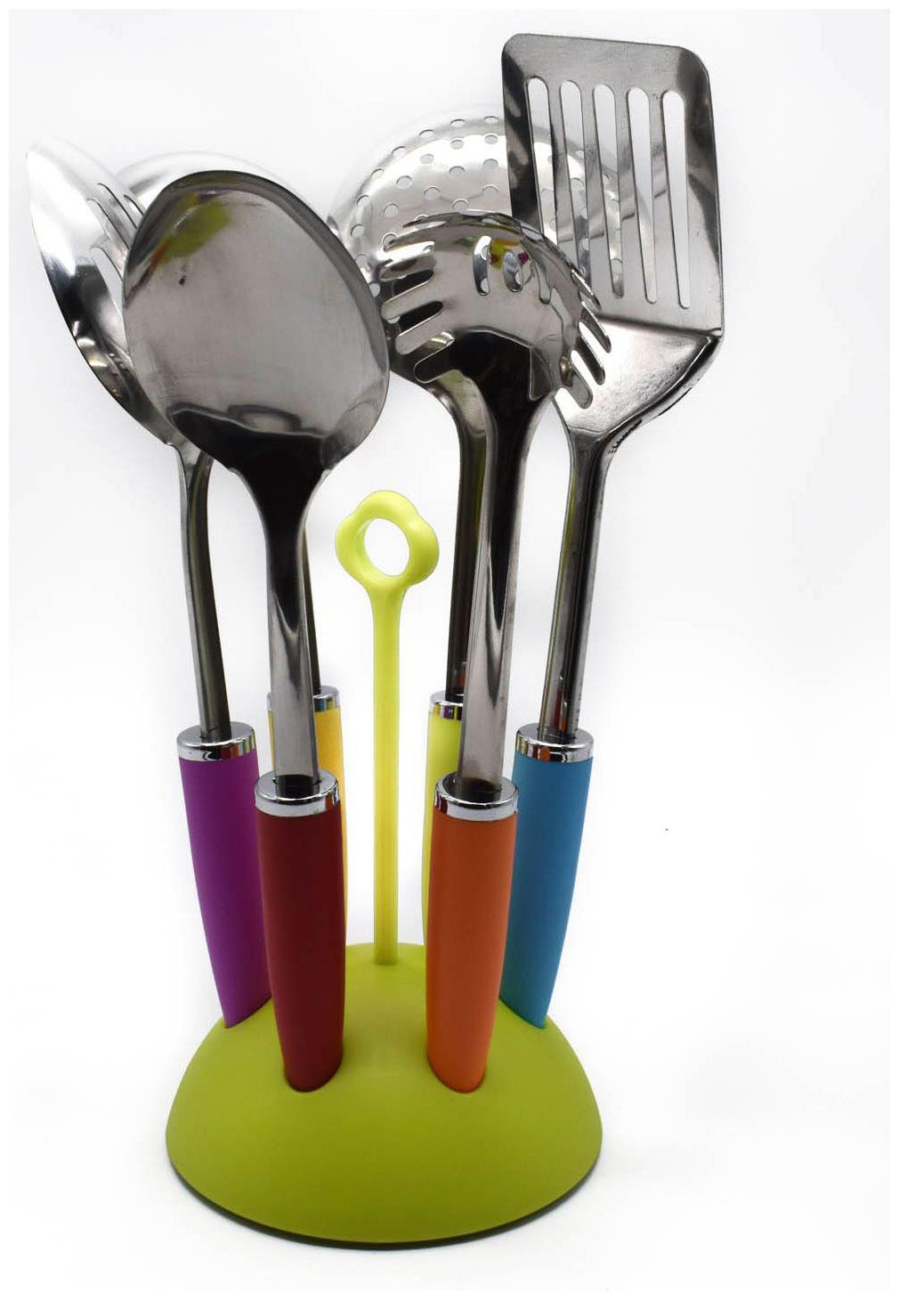 

Kookee Cook Style Kitchen Tool Set (Set of 7) (ART01696)