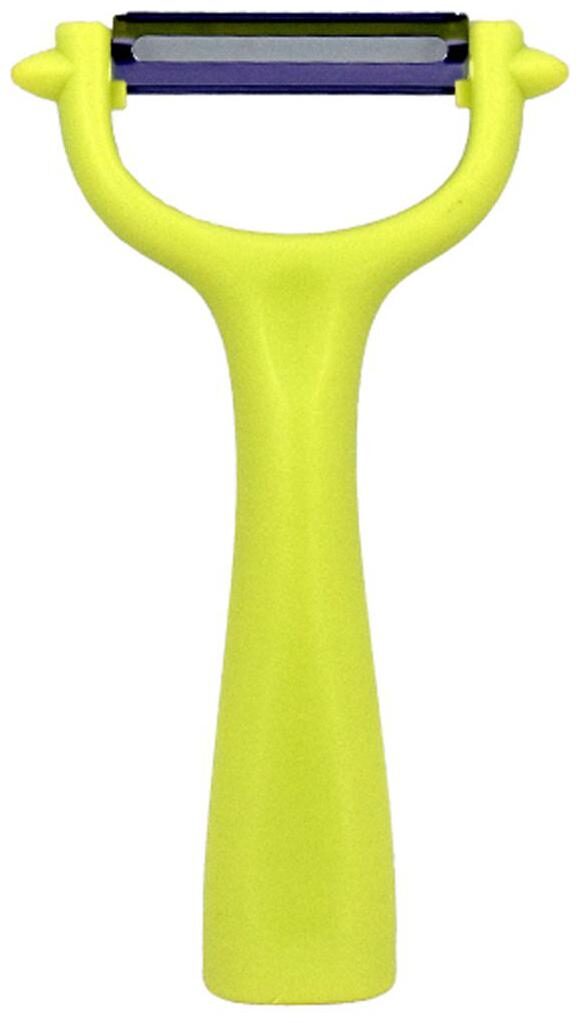 

Kookee Cookstyle High Quality Premium Peeler With Handle Stainless Steel Blade Light Green (Pack of 1)