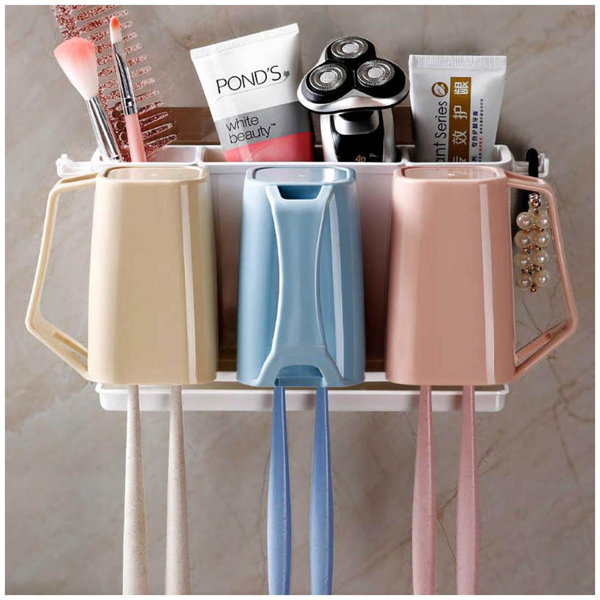 

Kookee Magic Sticker Toothbrush Utility Multi purpose Holder