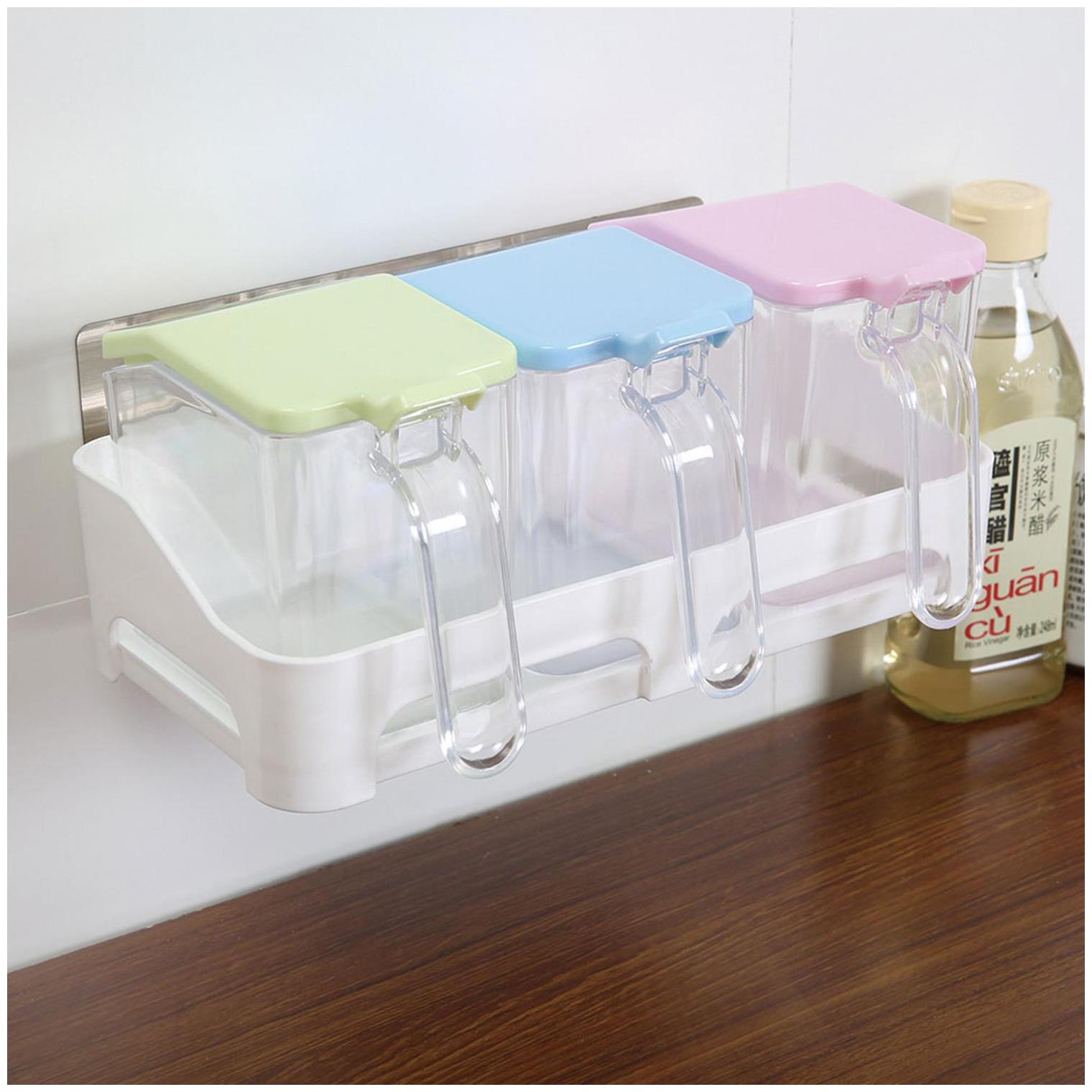 

Kookee Magic Sticker Spice Box For Kitchen