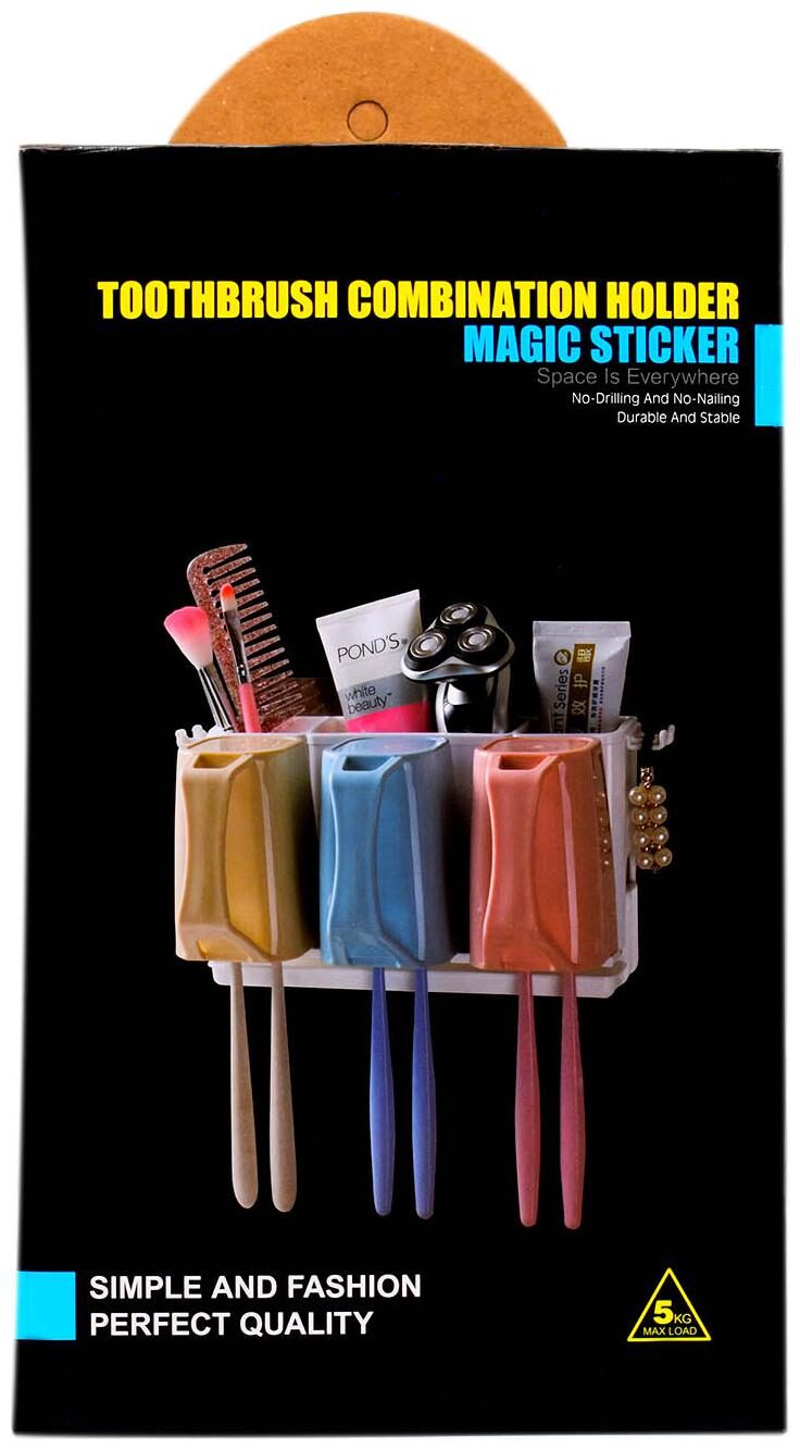 

Kookee Magic Sticker Toothbrush Combination Holder