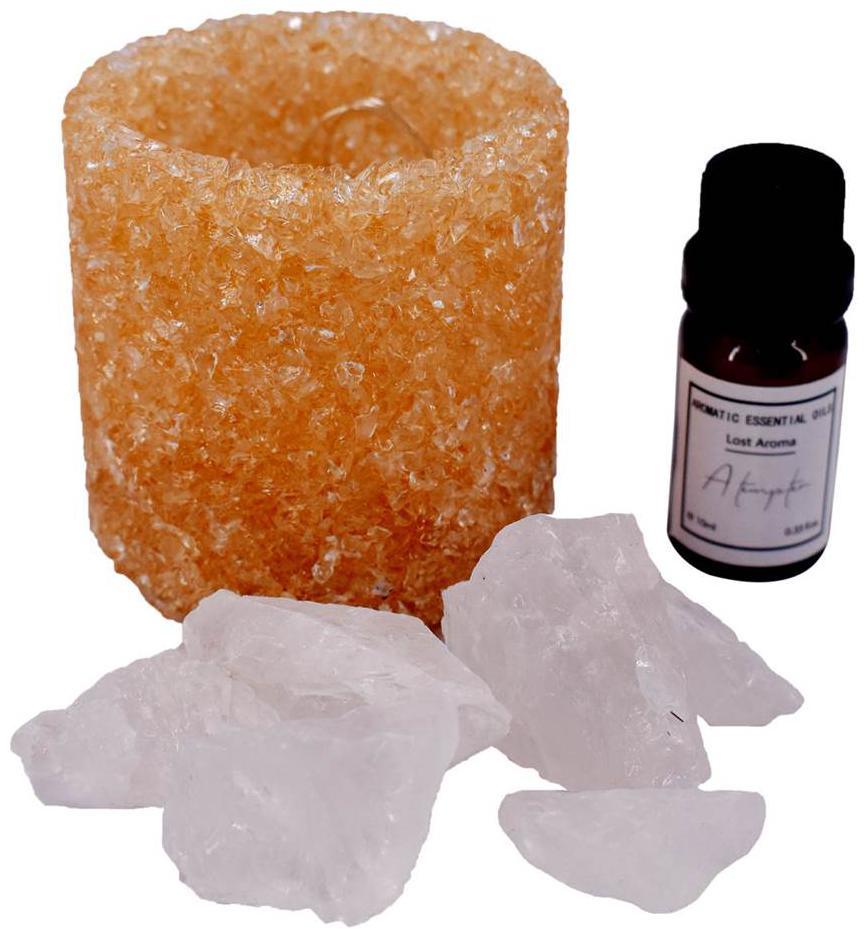 

Kookee Natural Crystal Aromatherapy Essential Oil with Electric Diffuser Peach